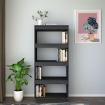vidaXL Bibliotecă/Separator cameră, 60x35x135 cm, lemn masiv de pin vidaXL Bibliotecă/Separator cameră, 60x35x135 cm, lemn masiv de pin