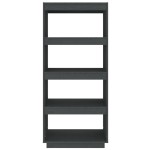 vidaXL Bibliotecă/Separator cameră, 60x35x135 cm, lemn masiv de pin vidaXL Bibliotecă/Separator cameră, 60x35x135 cm, lemn masiv de pin
