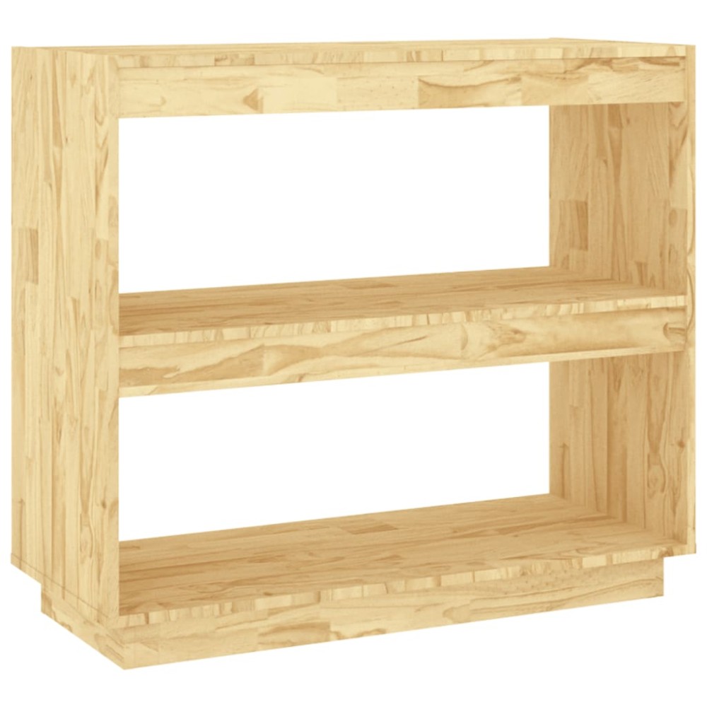 vidaXL Bibliotecă, 80x35x71 cm, lemn masiv de pin