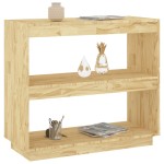 vidaXL Bibliotecă, 80x35x71 cm, lemn masiv de pin vidaXL Bibliotecă, 80x35x71 cm, lemn masiv de pin