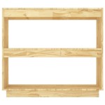 vidaXL Bibliotecă, 80x35x71 cm, lemn masiv de pin vidaXL Bibliotecă, 80x35x71 cm, lemn masiv de pin
