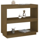 vidaXL Bibliotecă, maro, 80x35x71 cm, lemn masiv de pin vidaXL Bibliotecă, maro, 80x35x71 cm, lemn masiv de pin