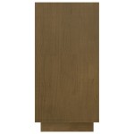 vidaXL Bibliotecă, maro, 80x35x71 cm, lemn masiv de pin vidaXL Bibliotecă, maro, 80x35x71 cm, lemn masiv de pin