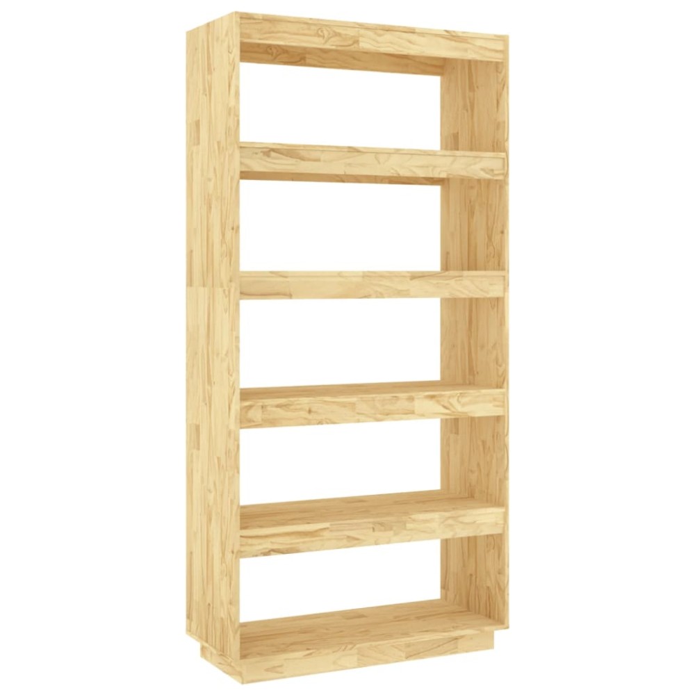 vidaXL Bibliotecă/Separator cameră, 80x35x167 cm, lemn masiv pin