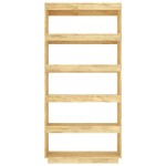 vidaXL Bibliotecă/Separator cameră, 80x35x167 cm, lemn masiv pin