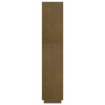 vidaXL Bibliotecă/Separator cameră, maro miere, 80x35x167 cm lemn pin