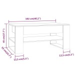 vidaXL Măsuță de cafea, gri beton, 102x55x45 cm, lemn prelucrat vidaXL Măsuță de cafea, gri beton, 102x55x45 cm, lemn prelucrat