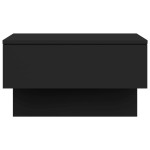 vidaXL Noptieră de perete, negru vidaXL Noptieră de perete, negru