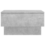 vidaXL Noptiere de perete, 2 buc., gri beton