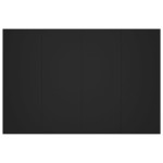 vidaXL Tăblie de pat, negru, 120x1,5x80 cm, lemn prelucrat vidaXL Tăblie de pat, negru, 120x1,5x80 cm, lemn prelucrat
