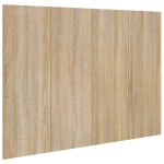 vidaXL Tăblie de pat, stejar Sonoma, 120x1,5x80 cm, lemn prelucrat