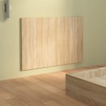vidaXL Tăblie de pat, stejar Sonoma, 120x1,5x80 cm, lemn prelucrat