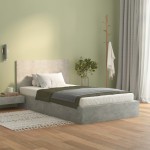 vidaXL Tăblie de pat, gri beton, 120x1,5x80 cm, lemn prelucrat vidaXL Tăblie de pat, gri beton, 120x1,5x80 cm, lemn prelucrat
