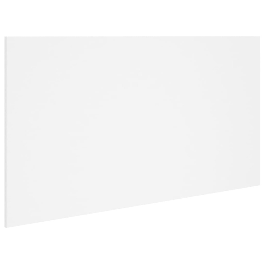vidaXL Tăblie de pat, alb, 160x1,5x80 cm, lemn prelucrat