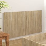 vidaXL Tăblie de pat, stejar Sonoma, 160x1,5x80 cm, lemn prelucrat