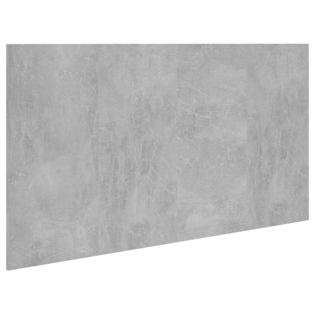vidaXL Tăblie de pat, gri beton, 160x1,5x80 cm, lemn prelucrat