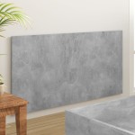 vidaXL Tăblie de pat, gri beton, 160x1,5x80 cm, lemn prelucrat