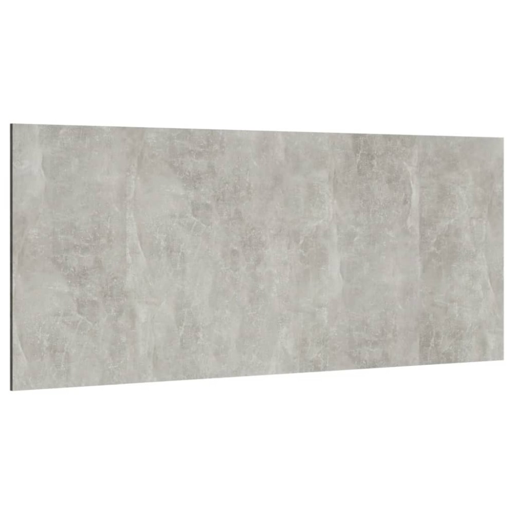 vidaXL Tăblie de pat, gri beton, 200x1,5x80 cm, lemn prelucrat