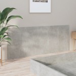 vidaXL Tăblie de pat, gri beton, 200x1,5x80 cm, lemn prelucrat