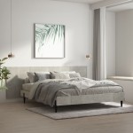 vidaXL Tăblie de pat/ perete, gri beton, 240x1,5x80 cm, lemn prelucrat vidaXL Tăblie de pat/ perete, gri beton, 240x1,5x80 cm, lemn prelucrat