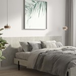 vidaXL Tăblie de pat/ perete, gri beton, 240x1,5x80 cm, lemn prelucrat vidaXL Tăblie de pat/ perete, gri beton, 240x1,5x80 cm, lemn prelucrat