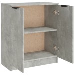 vidaXL Măsuță de cafea, gri beton, 60x30x70 cm, lemn prelucrat vidaXL Măsuță de cafea, gri beton, 60x30x70 cm, lemn prelucrat