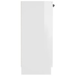 vidaXL Servantă, alb extralucios, 60x30x70 cm, lemn prelucrat vidaXL Servantă, alb extralucios, 60x30x70 cm, lemn prelucrat