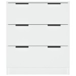 vidaXL Dulap, alb, 60x30x70 cm, lemn prelucrat