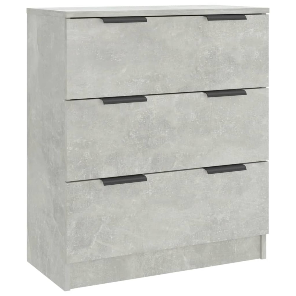 vidaXL Dulap, gri beton, 60x30x70 cm, lemn prelucrat