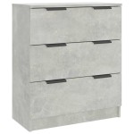 vidaXL Dulap, gri beton, 60x30x70 cm, lemn prelucrat vidaXL Dulap, gri beton, 60x30x70 cm, lemn prelucrat