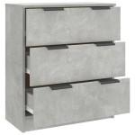 vidaXL Dulap, gri beton, 60x30x70 cm, lemn prelucrat vidaXL Dulap, gri beton, 60x30x70 cm, lemn prelucrat