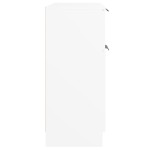 vidaXL Dulap, alb, 60x30x70 cm, lemn prelucrat