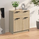 vidaXL Servantă, stejar sonoma, 60x30x70 cm, lemn prelucrat vidaXL Servantă, stejar sonoma, 60x30x70 cm, lemn prelucrat