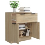 vidaXL Servantă, stejar sonoma, 60x30x70 cm, lemn prelucrat vidaXL Servantă, stejar sonoma, 60x30x70 cm, lemn prelucrat