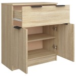 vidaXL Servantă, stejar sonoma, 60x30x70 cm, lemn prelucrat vidaXL Servantă, stejar sonoma, 60x30x70 cm, lemn prelucrat