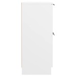 vidaXL Dulap, alb, 60x30x70 cm, lemn prelucrat