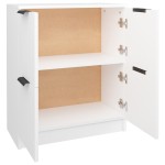 vidaXL Dulap, alb, 60x30x70 cm, lemn prelucrat