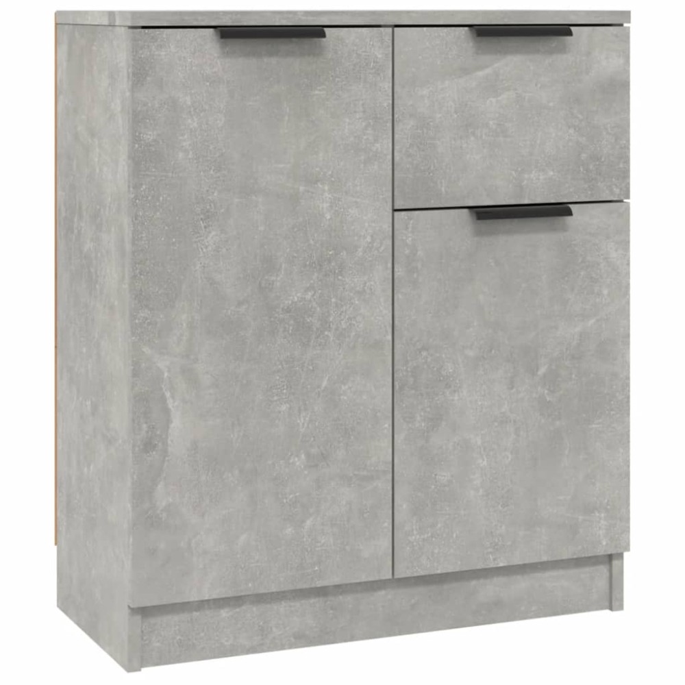 vidaXL Dulap, gri beton, 60x30x70 cm, lemn prelucrat