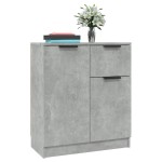 vidaXL Dulap, gri beton, 60x30x70 cm, lemn prelucrat