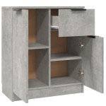 vidaXL Dulap, gri beton, 60x30x70 cm, lemn prelucrat