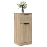 vidaXL Dulapuri, 2 buc., stejar sonoma, 30x30x70 cm, lemn compozit