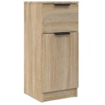 vidaXL Dulapuri, 2 buc., stejar sonoma, 30x30x70 cm, lemn compozit
