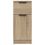 vidaXL Dulapuri, 2 buc., stejar sonoma, 30x30x70 cm, lemn compozit