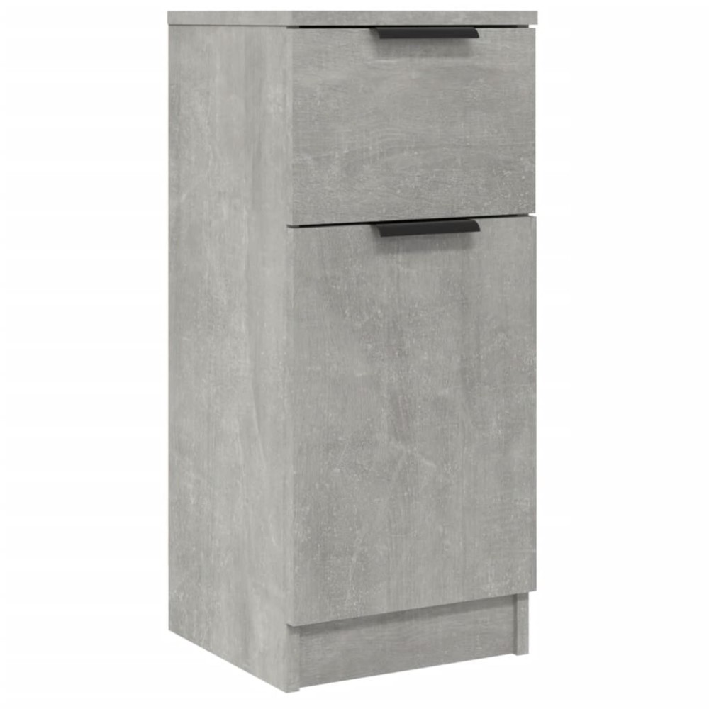 vidaXL Dulap, gri beton, 30x30x70 cm, lemn compozit