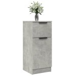 vidaXL Dulap, gri beton, 30x30x70 cm, lemn compozit vidaXL Dulap, gri beton, 30x30x70 cm, lemn compozit