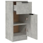 vidaXL Dulap, gri beton, 30x30x70 cm, lemn compozit vidaXL Dulap, gri beton, 30x30x70 cm, lemn compozit