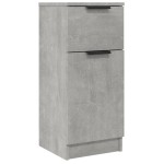 vidaXL Dulapuri, 2 buc., gri beton, 30x30x70 cm, lemn compozit