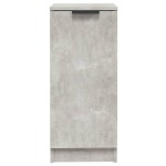 vidaXL Dulapuri, 2 buc., gri beton, 30x30x70 cm, lemn compozit
