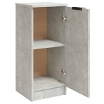 vidaXL Dulapuri, 2 buc., gri beton, 30x30x70 cm, lemn compozit