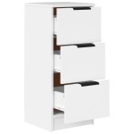 vidaXL Dulap, alb, 30x30x70 cm, lemn prelucrat